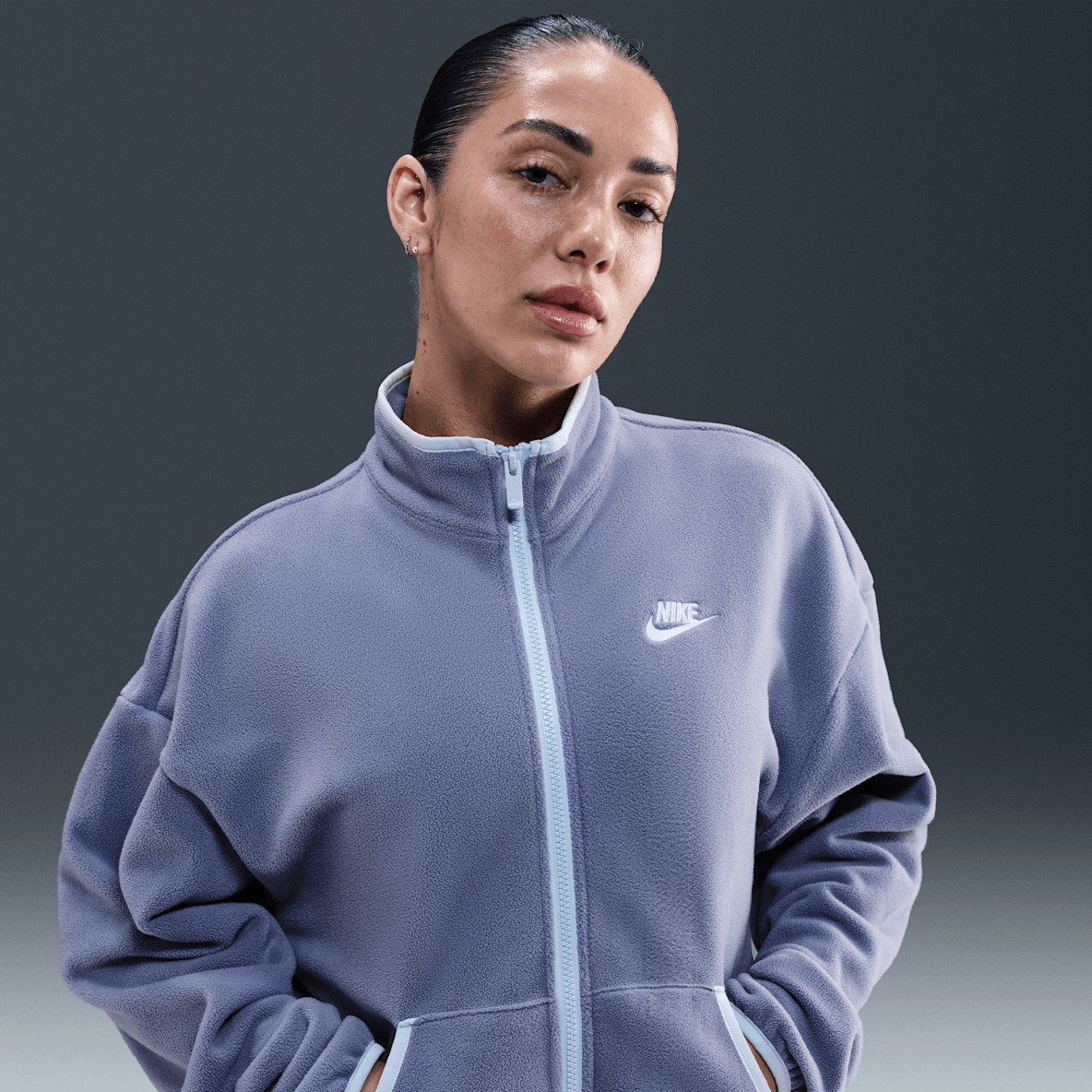 Front Zip Nike Club Fleece. Nike.com